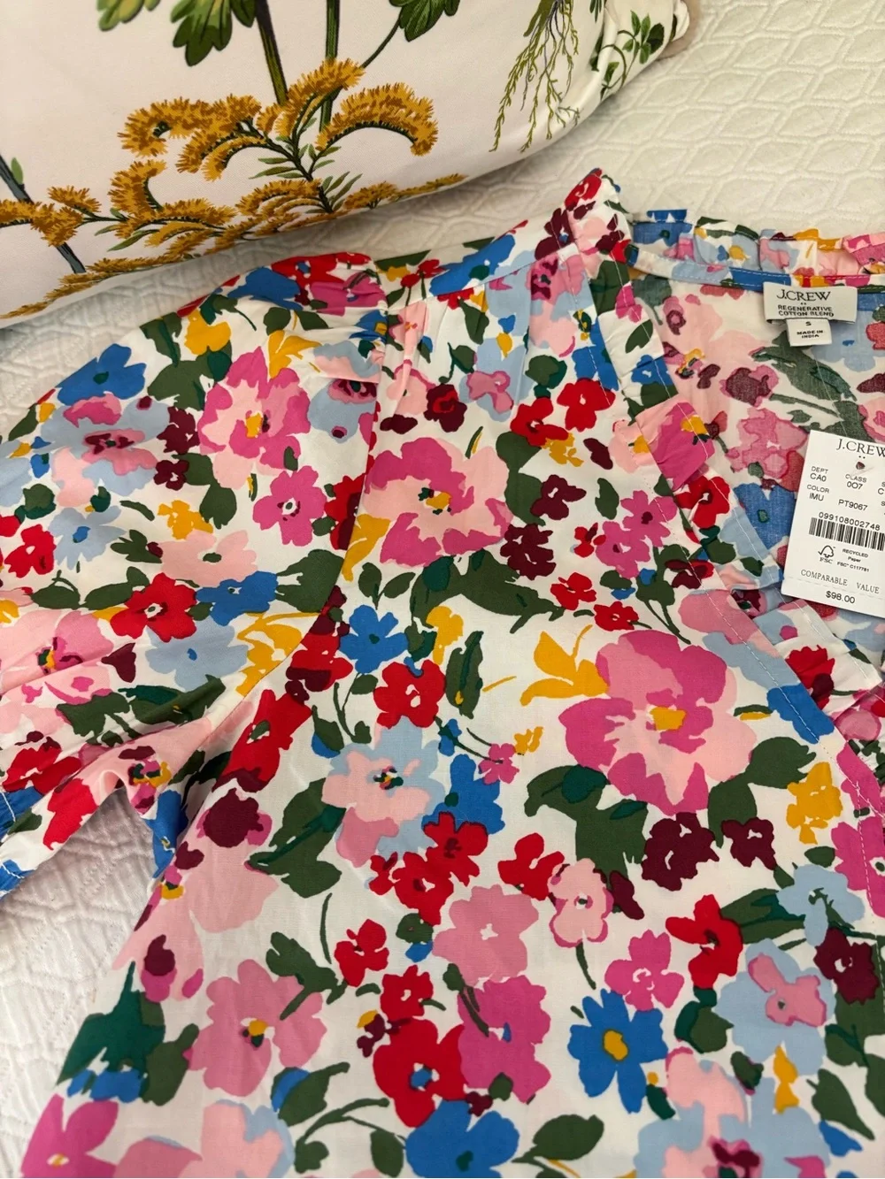 J.Crew Factory women’s floral top